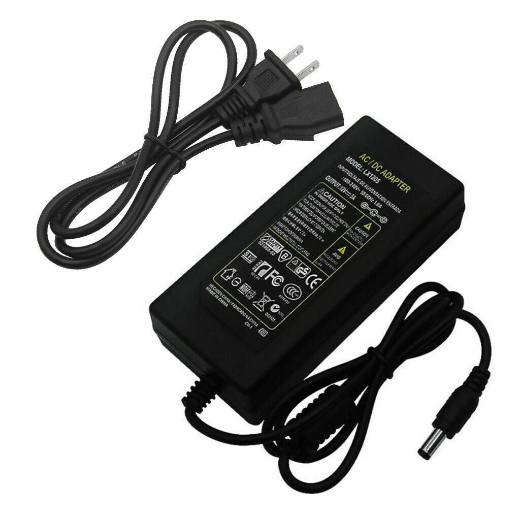 12V 1A 2A 3A 5A 6A 8A 10A Power Supply AC to DC Adapter 5050 LED STRIP LIGHT USA