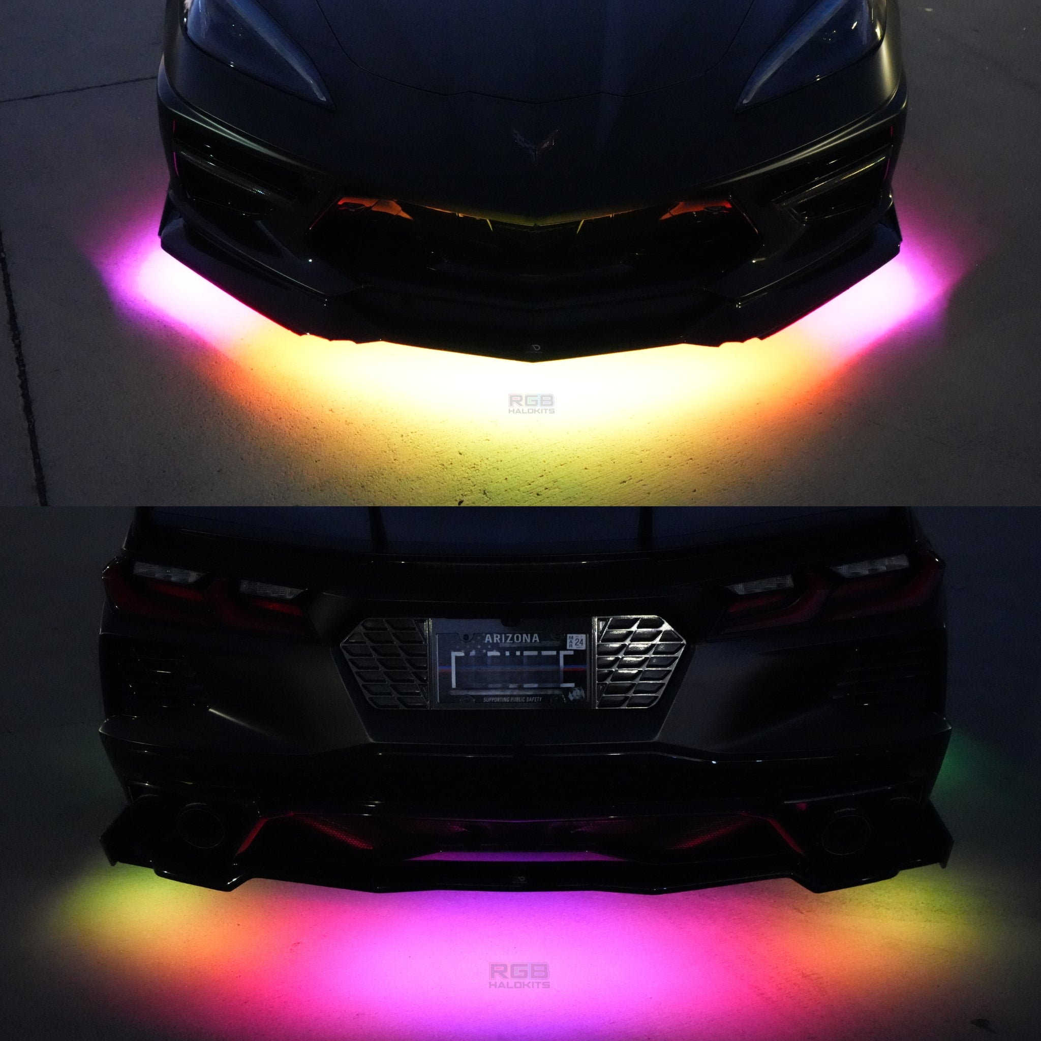 Flow Series LED Underglow Lighting Kit 3.0 | Custom 6pc | Flexible