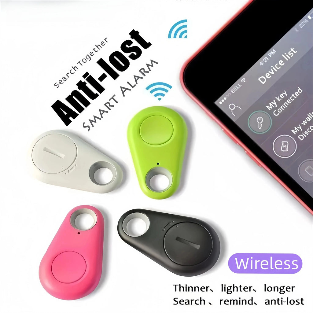 Mini GPS Pet Tracker Wallet Anti-Lost Device with Two-Way Positioning for Android Smartphones Pet Accessories